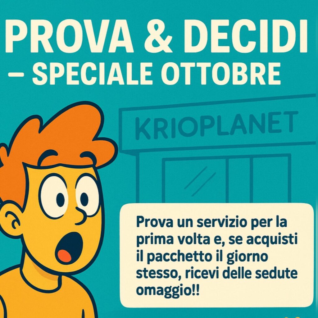 Prova & Decidi – Scopri la promo speciale di ottobre da Krio