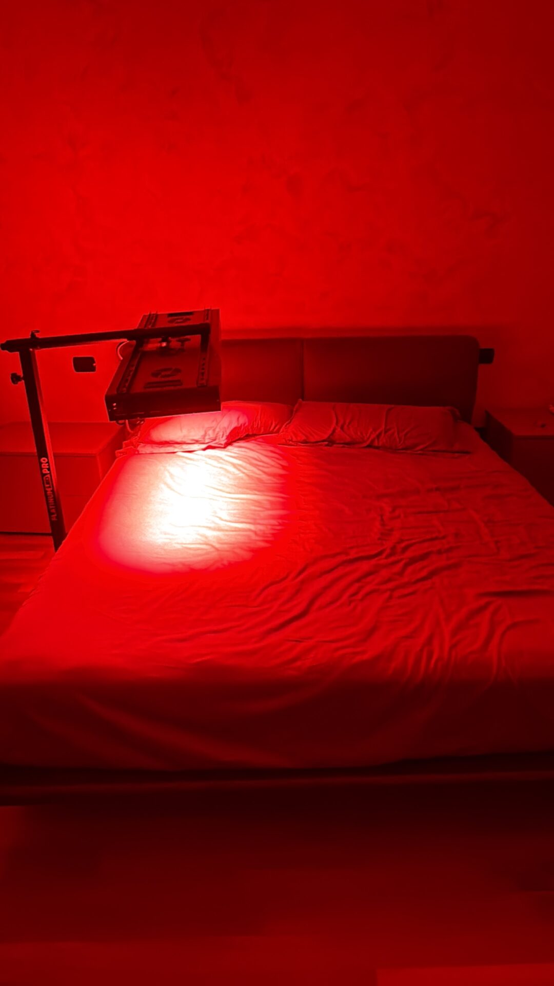 Fotobiomodulazione con luce rossa nella routine personale di Massimo De Nardi